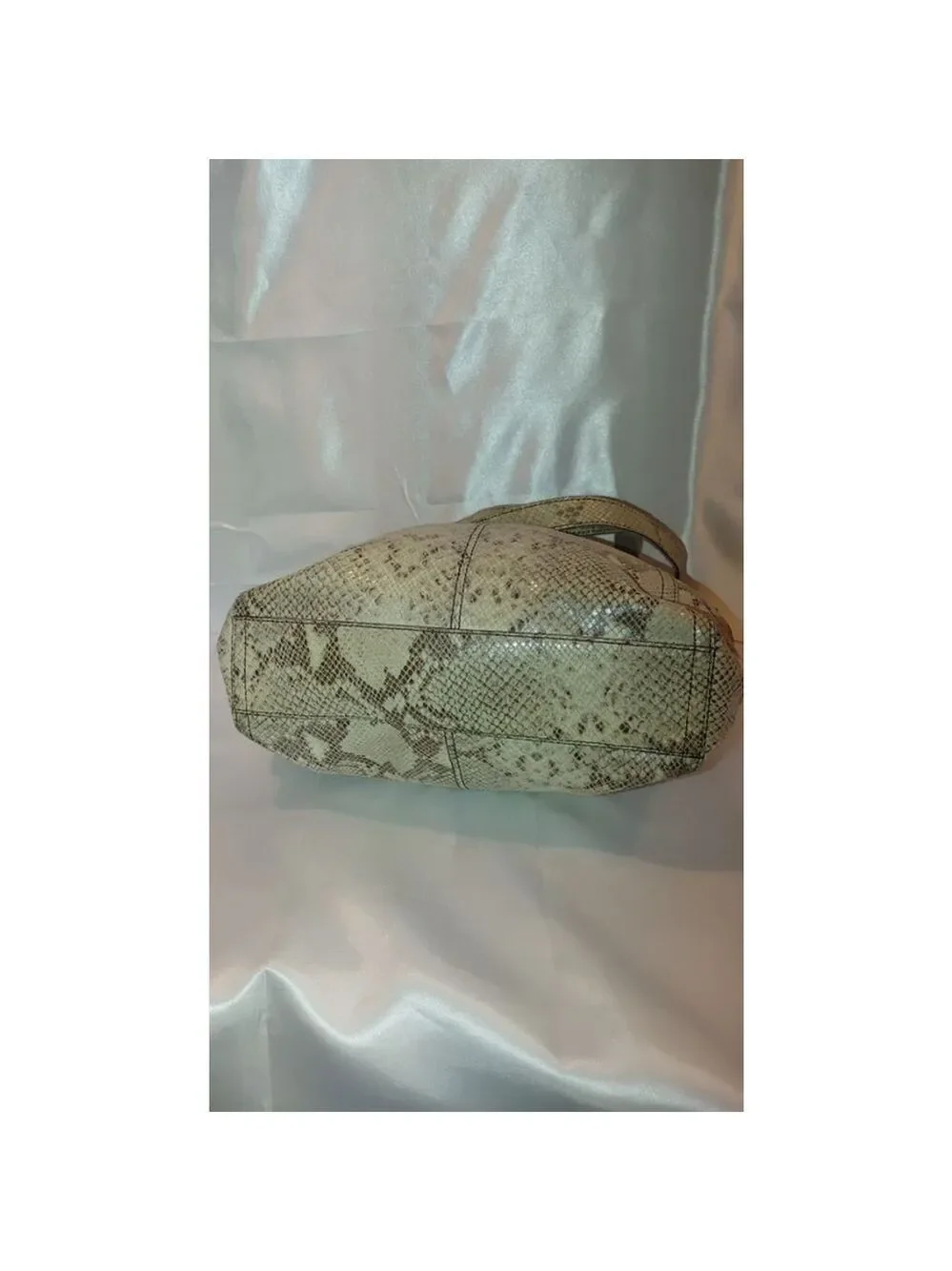 Fossil Snakeskin Leather Bag
